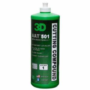 Паста полировальная с микро-абразивами AAT 501 Cutting Compound 0,94 л 3D