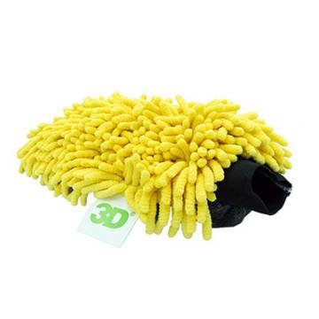 Рукавица из микрофибры двусторонняя Chenille 2 sided Microfiber Wash Mitt Glove 3D