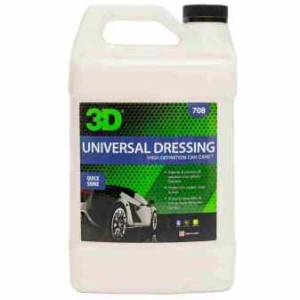 Защита шин и арок с малым содержания силикона Universal Dressing 3,78 л 3D