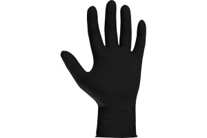 Перчатки нитриловые JSN черные  L (уп 100 шт/50  пар) Jeta Safety