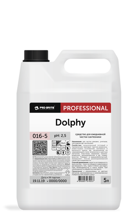 Средство эконом-класса для ежедневной чистки сантехники DOLPHY, 5 л, PRO-BRITE