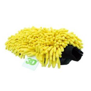 Рукавица из микрофибры двусторонняя Chenille 2 sided Microfiber Wash Mitt Glove 3D