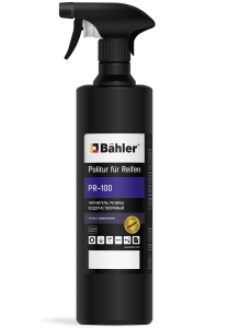 Чернение для резины (водорастворимое) POLITUR FÜR REIFEN PR-100 1 л, BAHLER