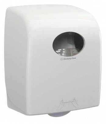 Диспенсер для рулонных полотенец Aquarius, белый, Kimberly-Clark,