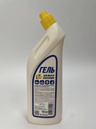 Гель для мытья сантехники LEMOGEL с лимоном 750г.
