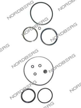 ЗАПЧАСТЬ Ремкомплект RN3120 прокладок для домкрата N3120, NORDBERG