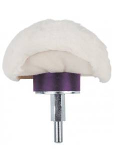 Пад в форме полусферы для полировки металлических поверхностей Large Mushroom Metal Buff 4" WIZARDS 11096