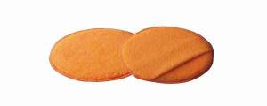 картинка Аппликатор из микрофибры крулый с карманом (оранжевый) Microfiber Applicator 13 см А302