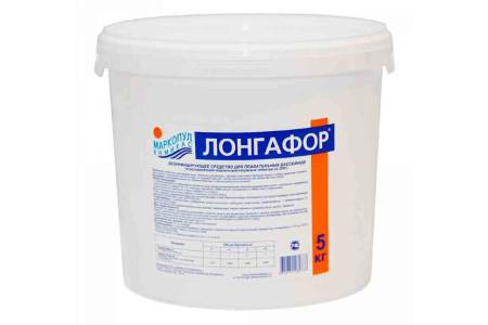Дезинфицирующее средство в таблетках по 100 г "ЛОНГАФОР" 5 кг 1/2