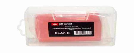 Глина полировальная твердая (красная) RED CLAY BAR 100 гр А302