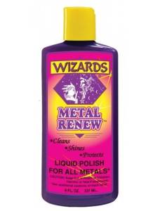 Полироль восстанавливающая для всех типов металла 8 FL.OZ. 237мл. METAL RENEW WIZARDS 11020
