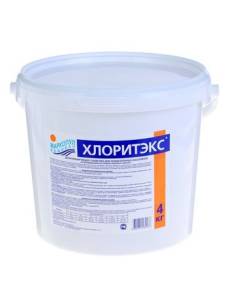 Дезинфицирующее средство в таблетках по 20г "ХЛОРИТЭКС" 4 кг