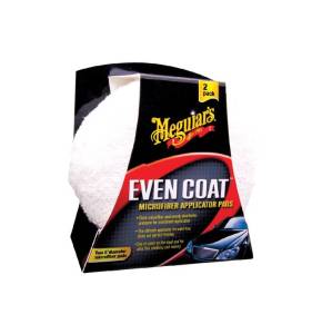 Подушка-аппликатор микрофибровая Even Coat Microfiber Applicator Pads, 2 штуки, Meguiars