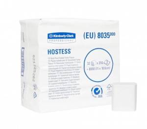 Бумага туал. в пачках Hostess, 2 сл., 250 л./пачка, 32 пачки/упаковка, Kimberly-Clark,