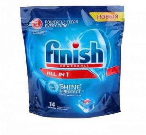 Таблетки для ПММ FINISH AII in 1 (13 шт)