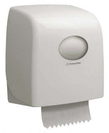 Диспенсер для рулонных полотенец Aquarius Slimroll, белый, Kimberly-Clark,