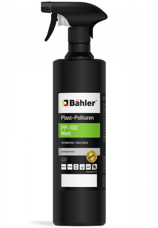 Полироль пластика PLAST-POLITUREN PP-100 MATT 1 л, BAHLER