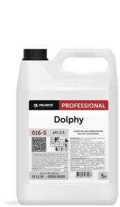 Средство эконом-класса для ежедневной чистки сантехники DOLPHY, 5 л, PRO-BRITE