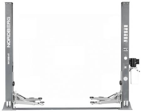 Подъемник 2-х стоечный 4 тонны 380V (серый) N4120B-4G, NORDBERG
