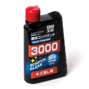 Полироль абразивный 3 микрона Liquid Compound 3000, 300 мл, Soft 99