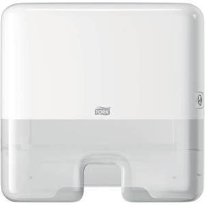 Диспенсер для листовых полотенец Singlefold сложения ZZ и С, 45x34x14,9 см, белый, Tork ,