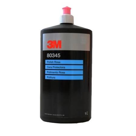 картинка Паста полировальная Polish Rosa 1 л 3M 80345 (розовый колпачок) 