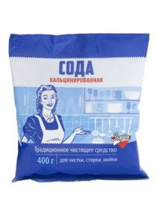Сода кальцинированная Золушка 400 гр. универсальное чистящее средство, Ч24-1