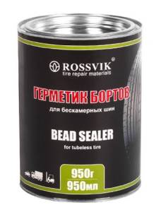 Герметик бортов шин, банка без кисти, 950 мл. Rossvik