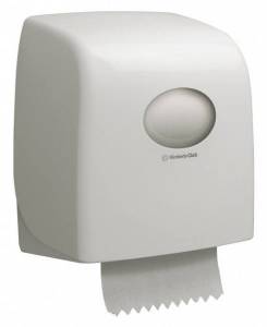 Диспенсер для рулонных полотенец Aquarius Slimroll, белый, Kimberly-Clark,