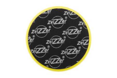 Круг полировальный мягкий (антиголограмный) STANDARD желтый 150/20/140 ZviZZer