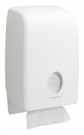 Диспенсер для бумажных полотенец в пачках Aquarius, белый, Kimberly-Clark,