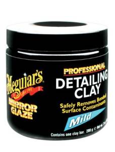 Глина синтетическая мягкая для кузова автомобиля 200 г, Mirror Glaze Detailing Clay Mild Meguiars C2000