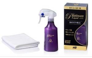 Покрытие для кузова покрытого жидким стеклом Smooth Egg Platinum Liquid, 230 мл, Soft99