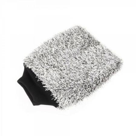 Рукавица для мойки DOUBLE TWIST WASH MITT 18x19x3 см, серая, Purestar