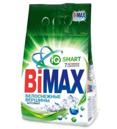 Стиральный порошок BIMAX  3 кг Белоснежные вершины для белого