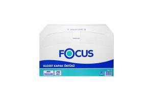 Покрытия на унитаз 250шт упак 1/2 сложения Focus