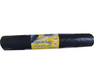 Пакет мусорный 240 л. 90х140 см. ПВД 60 мкм в рулоне 25 шт. черный