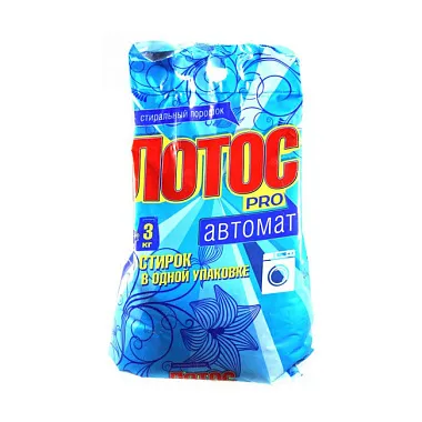 Стиральный порошок Лотос Pro для цветного белья, 3 кг