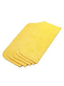 Микрофибра 35x40 см, 280 гр/м2, желтая (5шт), ACG