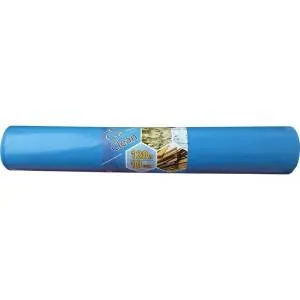 Пакет мусорный ПВД 120 л 40мкм 10 шт/рул 70х108см, синий 1/20