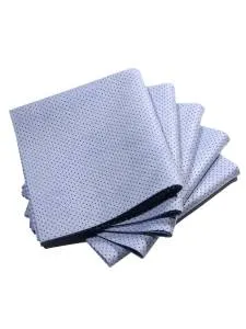Замша искусственная перфорированная синяя SALPA 30  PACK 5, 55*40 см. (300гр./м) (упаковка 5 штук)