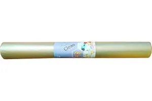 Пакет мусорный 240 л. 80х106 см. ПВД 35 мкм. рулон 10 шт. прозрачный, Ecoclean