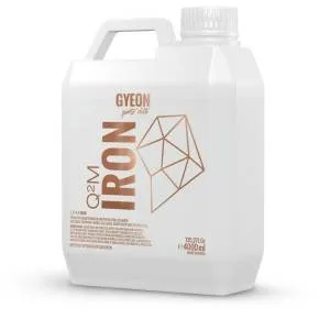 Очиститель дисков нейтральный с индикатором, высококонцентрированный GYEON IRON, 4 л