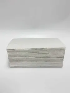 Полотенца листовые ACG "Эконом" V-сл. 1 сл. макулатура 23x22см, 26г/м2, 200 л/пачке, (20 пачек) 1/20