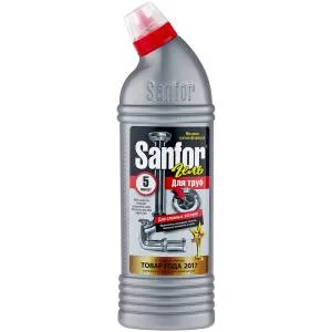 Гель для прочистки для труб "5 минут" 750 гр. SANFOR